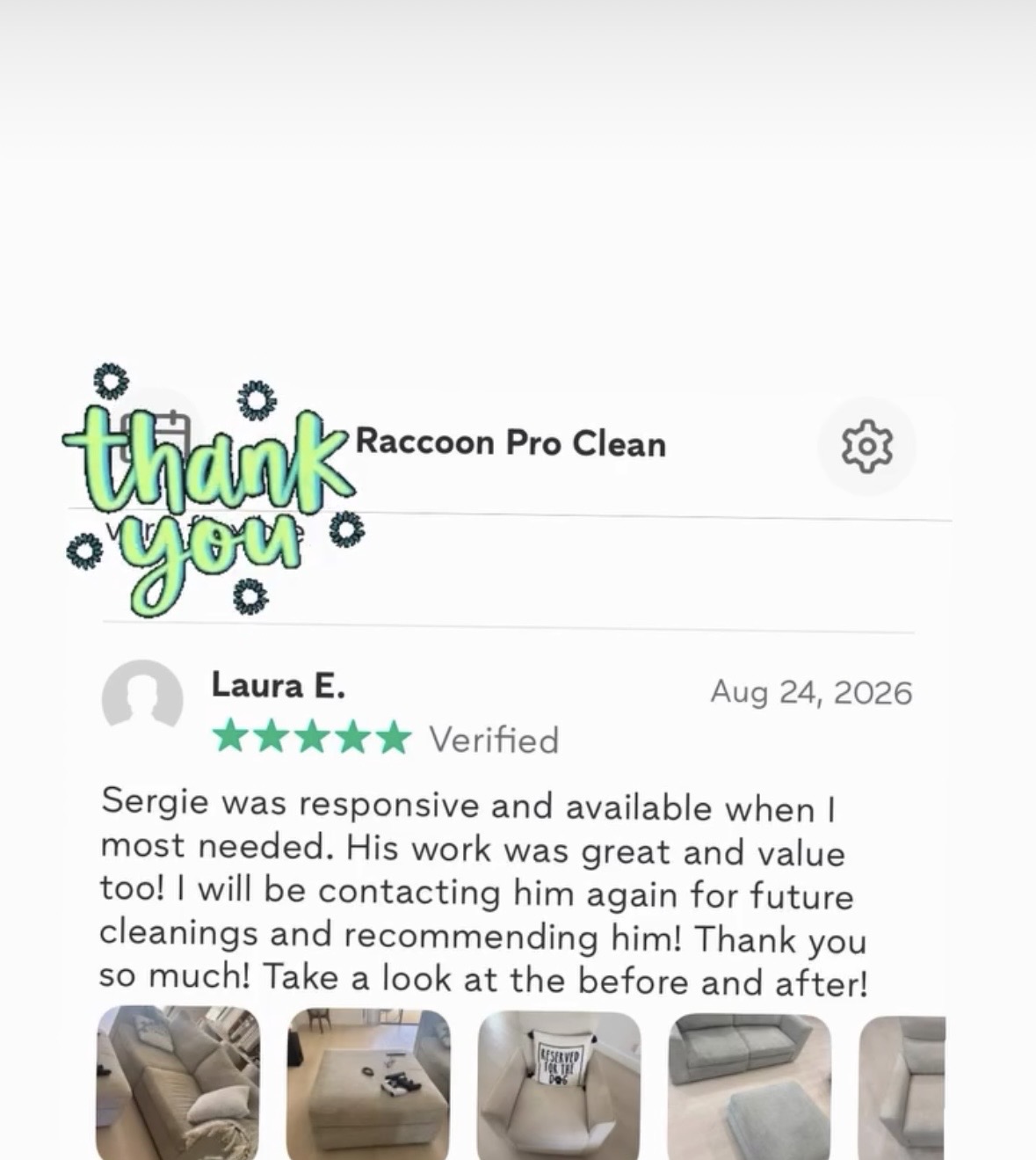 Customer review