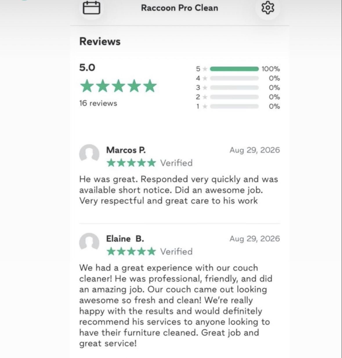 Customer review