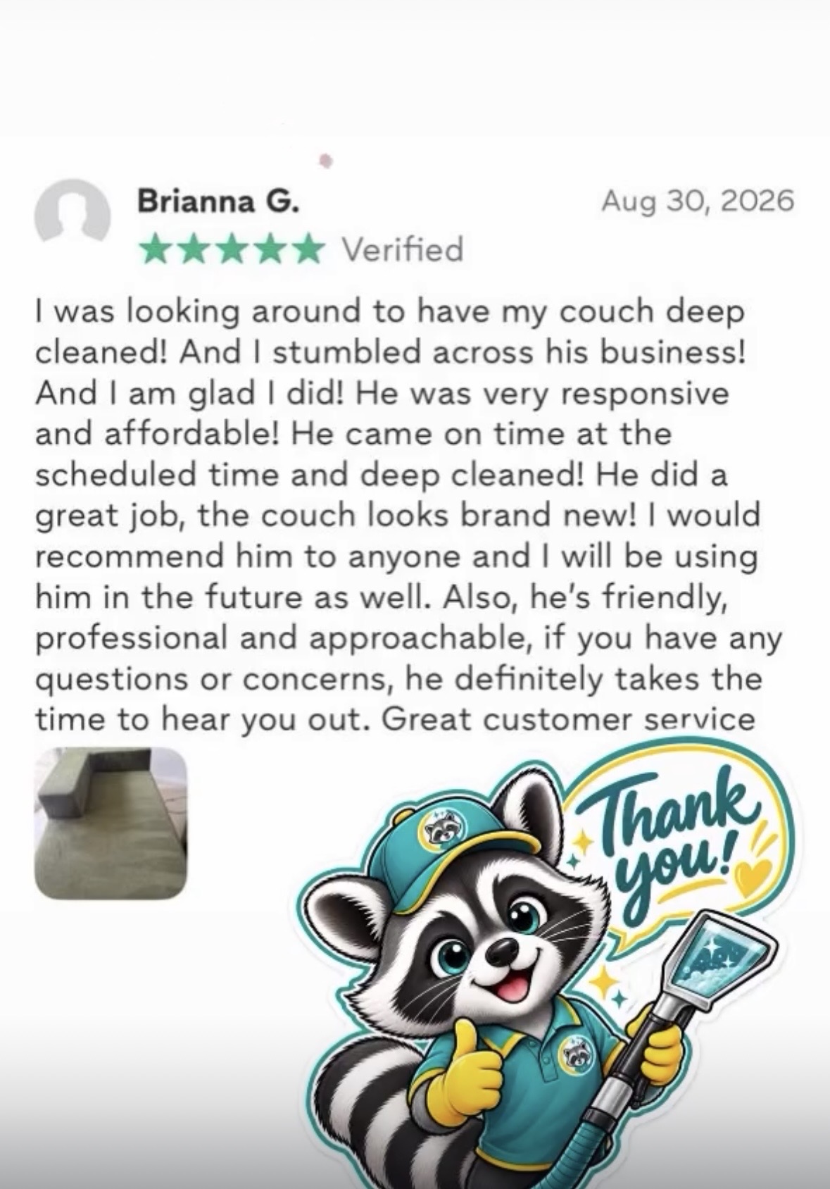 Customer review