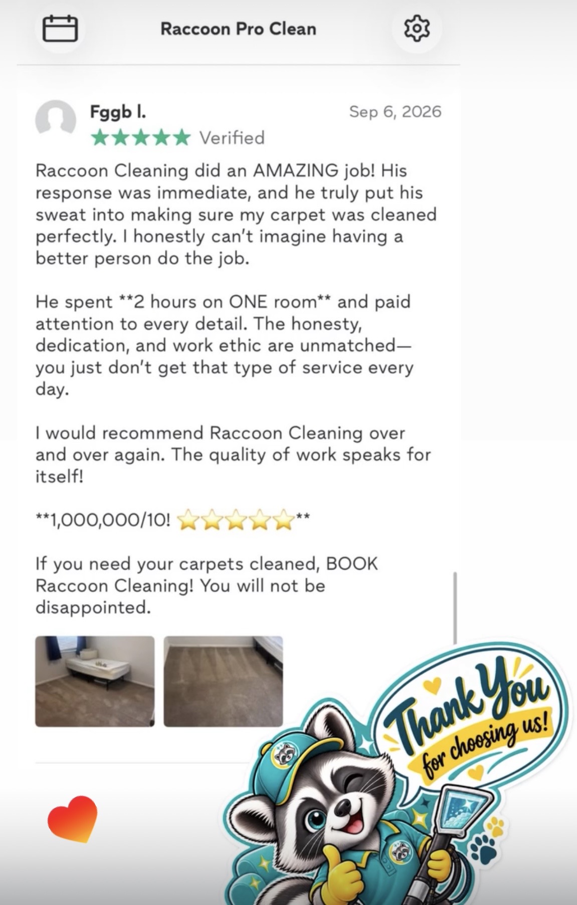 Customer review