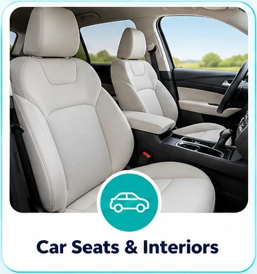 Car seats and interiors